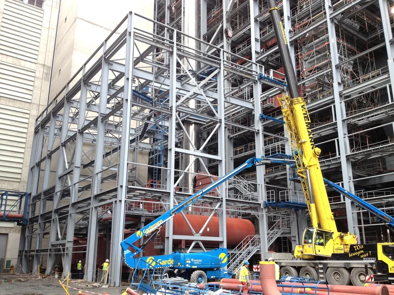 HiDE KW Hamm – Stahlbaumontage von Lochner