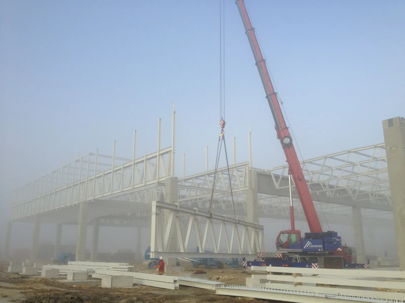 Audi K30 MüMü – Stahlbaumontage von Lochner
