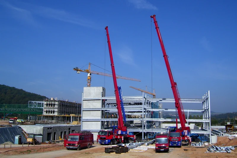 Braun Medical Melsungen – Stahlbaumontage von Lochner