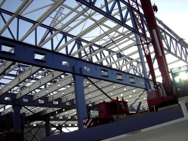 Daimler Chrysler Geb. 60 – Stahlbaumontage von Lochner