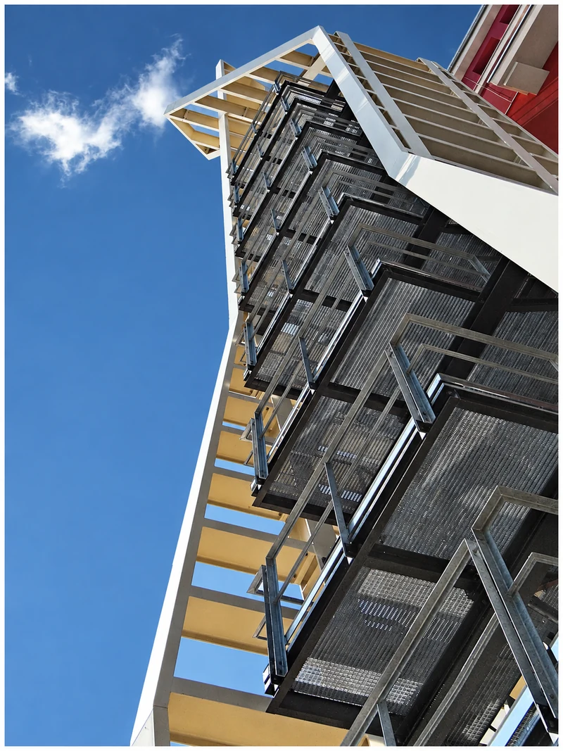 Wirk Tower Chemnitz – Stahlbaumontage von Lochner