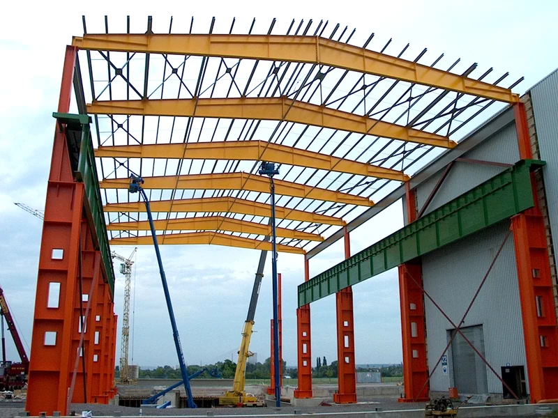 Rasselstein-Hoesch – Stahlbaumontage von Lochner
